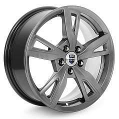 Диск R16 5x108 6,5J ET45 D67,1 К&К Фишт (КС690) Дарк платинум