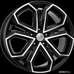 R19 5x114,3 8,5J ET35 67,1 K&K Пандора (КС466) алмаз черный 