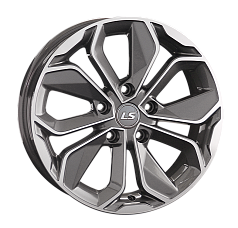Диск R16 5x114,3 6,5J ET40 D67,1 LS Wheels 1318 GMF