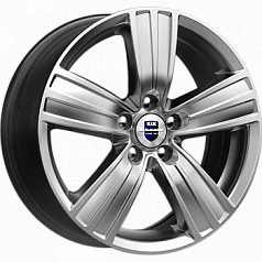 Диск R16 5x108 7J ET50 D63,35 K&K КС528 да Винчи-оригинал дарк платинум