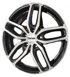 Диск R17 5x114,3 6,5J ET38 D67,1 Carwel Виви 199 AB