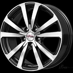 Диск R17 5x114,3 7J ET35 67,1 iFree Бэнкс Блэк Джек