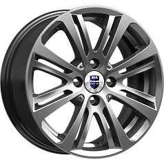 Диск R15 4x100 6,5J ET30 D67,1 К&К Беринг (КС648) Дарк платинум