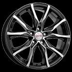 R17 5x112 7,5J ET51 57,1 K&K Твист-оригинал (КС697) алмаз черный 