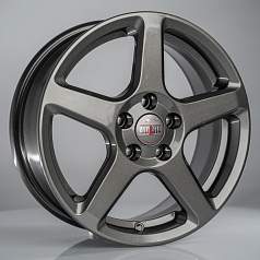 Диск R16 5x105 6,5J ET38 D56,6 Alcasta M62 Graphite
