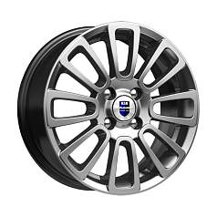 Диск R15 4x100 6J ET45 D56,6 К&К Неман-оригинал (КС717) Дарк платинум