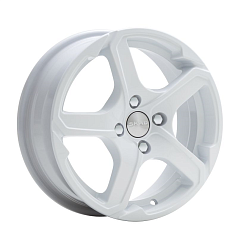 Диск R15 4x100 6J ET48 D54,1 Скад Аллигатор белый