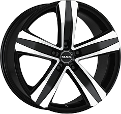 Шины R17 5x160 7J ET60 D65,1 MAK Stone 5 3 Black Mirror 