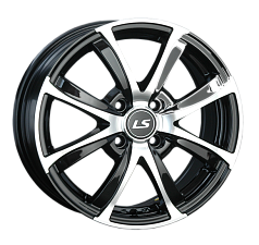 Диск R15 4x100 6J ET48 D54,1 LS Wheels 313 BKF