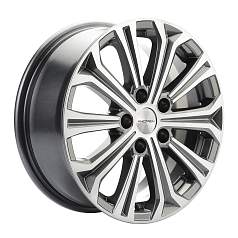 Диск R16 5x112 6,5J ET50 D57,1 Khomen KHW1610 (ZV 16_Octavia) Gray-FP
