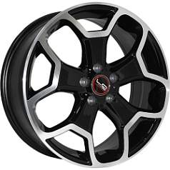 Диск R17 5x100 7J ET55 D56,1 LegeArtis SB 23 BKF