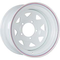 Диск R17 5x139,7 8J ET0 D110 ORW (Off Road Wheels) УАЗ White 