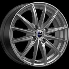 Диск R15 4x100 6J ET40 D67,1 К&К Пойнт Бланк (КС884-03) дарк платинум