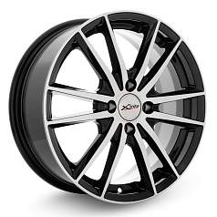 Диск R16 4x100 6,5J ET48 60,1 X'trike X-129 BK/FP