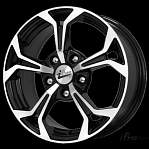 R15 5x112 6,5J ET35 D66,6 iFree Эрнесто Блэк-Джек