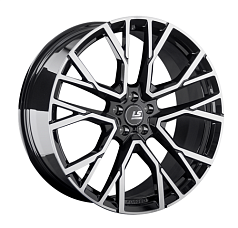 Диск R21 5x112 9,5J ET31 D66,6 LS Forged FG07 BKF