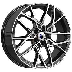 Диск R18 5x114,3 7J ET48 D56,1 K&K Вудроф (КС1044) алмаз чёрный
