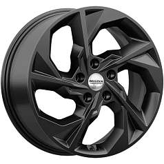 Диск R17 5x112 7J ET40 D57,1 Скад Kl-366 черный бархат