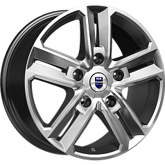 Диск R18 5x114,3 8J ET40 D67,1 К&К Backfire (КС763) Дарк платинум