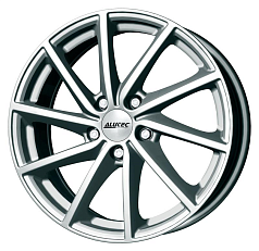 Диск R17 5x114,3 7J ET40 D66,1 Alutec Singa Polar Silver 