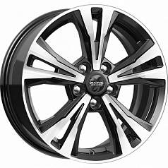 Диск R17 5x114,3 7J ET39 D60,1 Скад KL-322 BFP