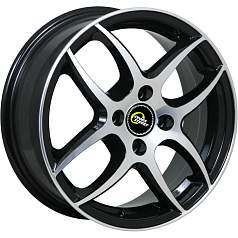 Диск R15 4x100 6J ET48 D54,1 Cross Street СR-18 BKF