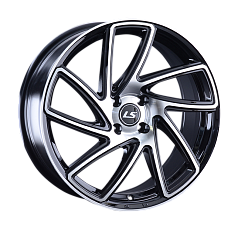 Диск R16 4x100 7J ET45 D60,1 LS Wheels 1054 BKF