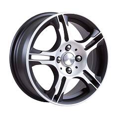 Диск R15 5x105 6J ET39 D56,6 Скад Стар алмаз-матовый