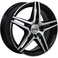 Диск R15 4x100 6J ET50 D60,1 Alcasta M54 BKF