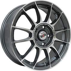 Диск R15 4x100 6J ET36 D60,1 Alcasta M 01 GMF