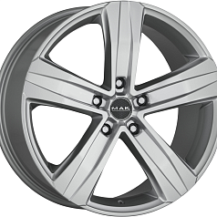 Диск R17 5x112 7J ET55 D66,6 MAK Stone 5 Silver 