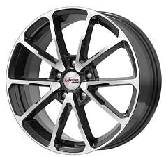 Диск R16 5x114,3 6,5J ET50 67,1 iFree Джет Блэк Джек