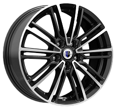 Диск R17 5x112 7J ET40 66,6 К&К Эрфурт Алмаз чёрный