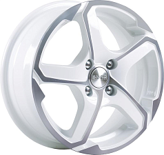 Диск R15 5x114,3 6J ET45 D67,1 Скад Аллигатор алмаз-белый