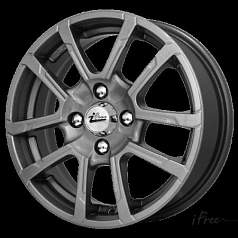Диск R14 4x100 5,5J ET38 D67,1 iFree Слайдер Хай-вэй