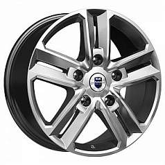 Диск R18 5x114,3 8J ET45 D66,1 K&K Backfire (КС763) дарк платинум 