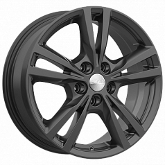 Диск R17 5x108 7J ET50 D63,35 Скад Мельбурн черный барxат