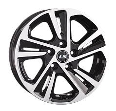 Диск R16 5x114,3 6,5J ET40 D67,1 LS Wheels 1316 BKF