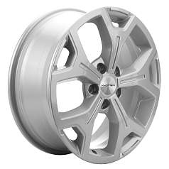 Диск R17 5x120 6,5J ET55 D65,1 Khomen KHW1710 F-Silver
