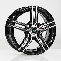 Диск R15 4x100 6J ET50 D60,1 Megami MGM-1 BKF